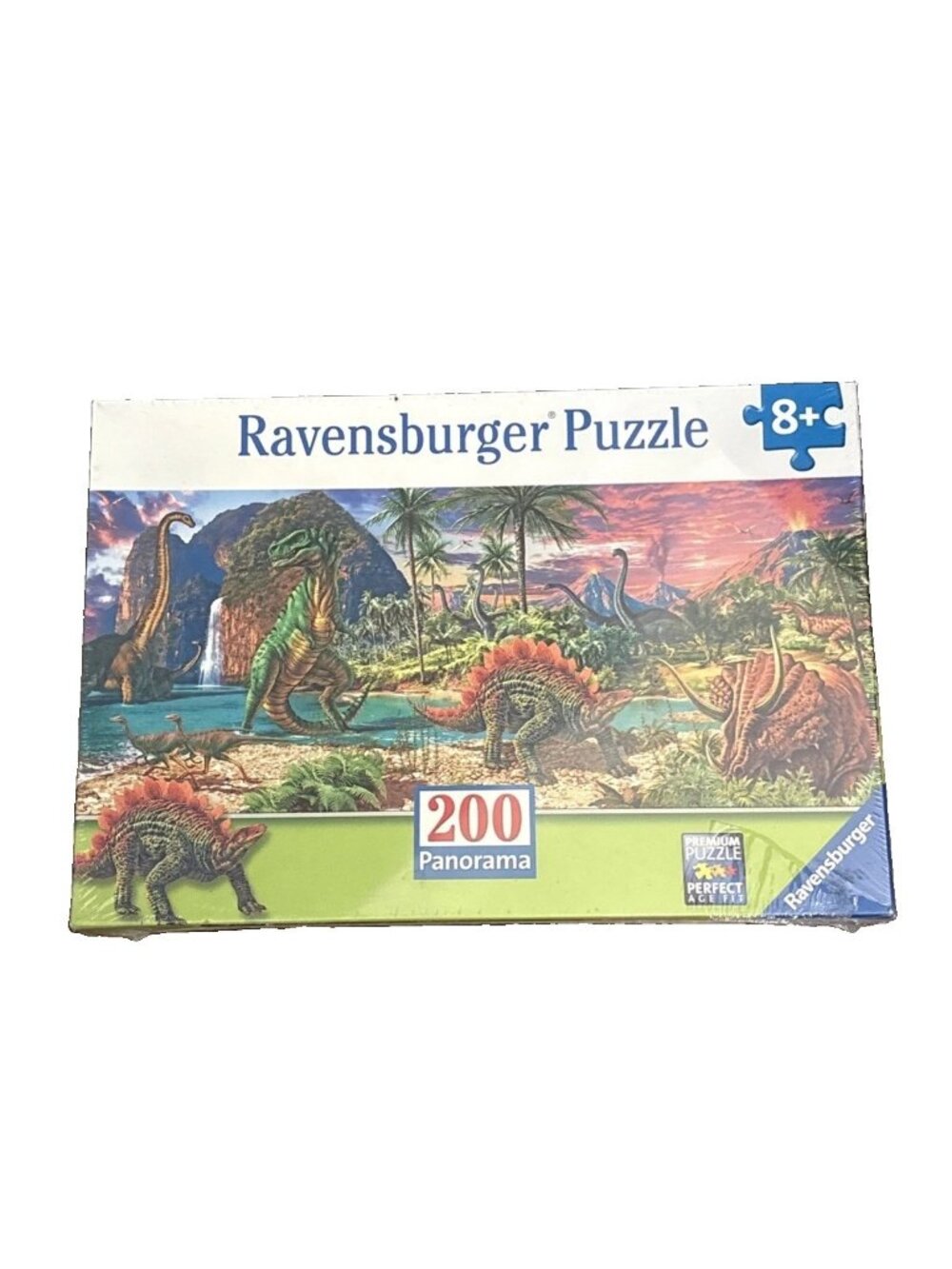 Ravensburger. In the Land of the Dinosaurs. 200 Piece Panorama Puzzle for Kids
